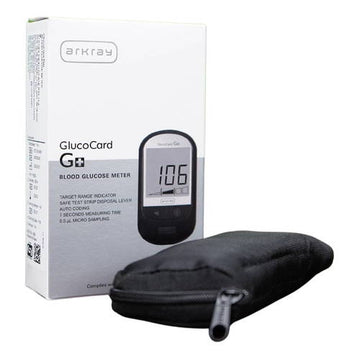 GlucoCard G+ Blood Gluco Meter with Free 10 Strips