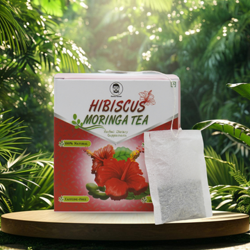 Doctor Farmer Moringa Hibiscus Tea 1 Box (20 Tea Bags)