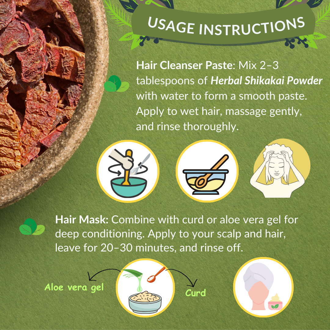 Doctor Farmer Shikhakai Powder, 100gms