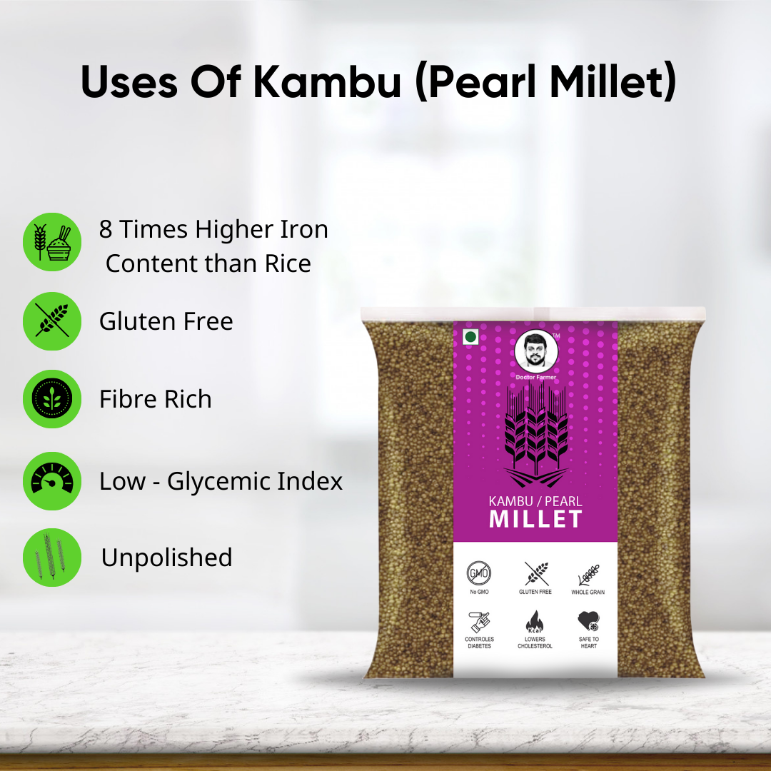 Doctor Farmer UnPolished Kambu Millet