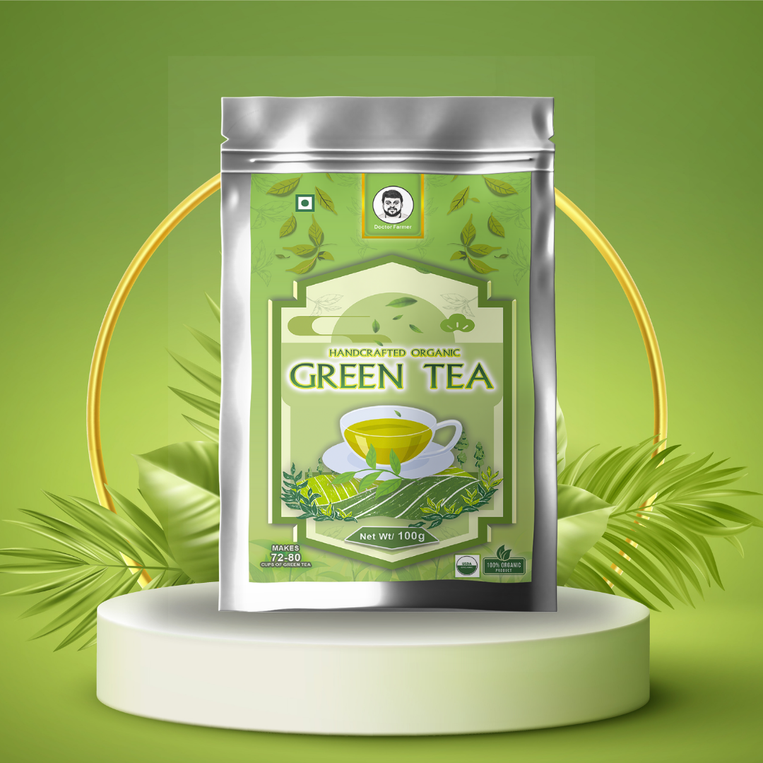 Organic green tea 100gms