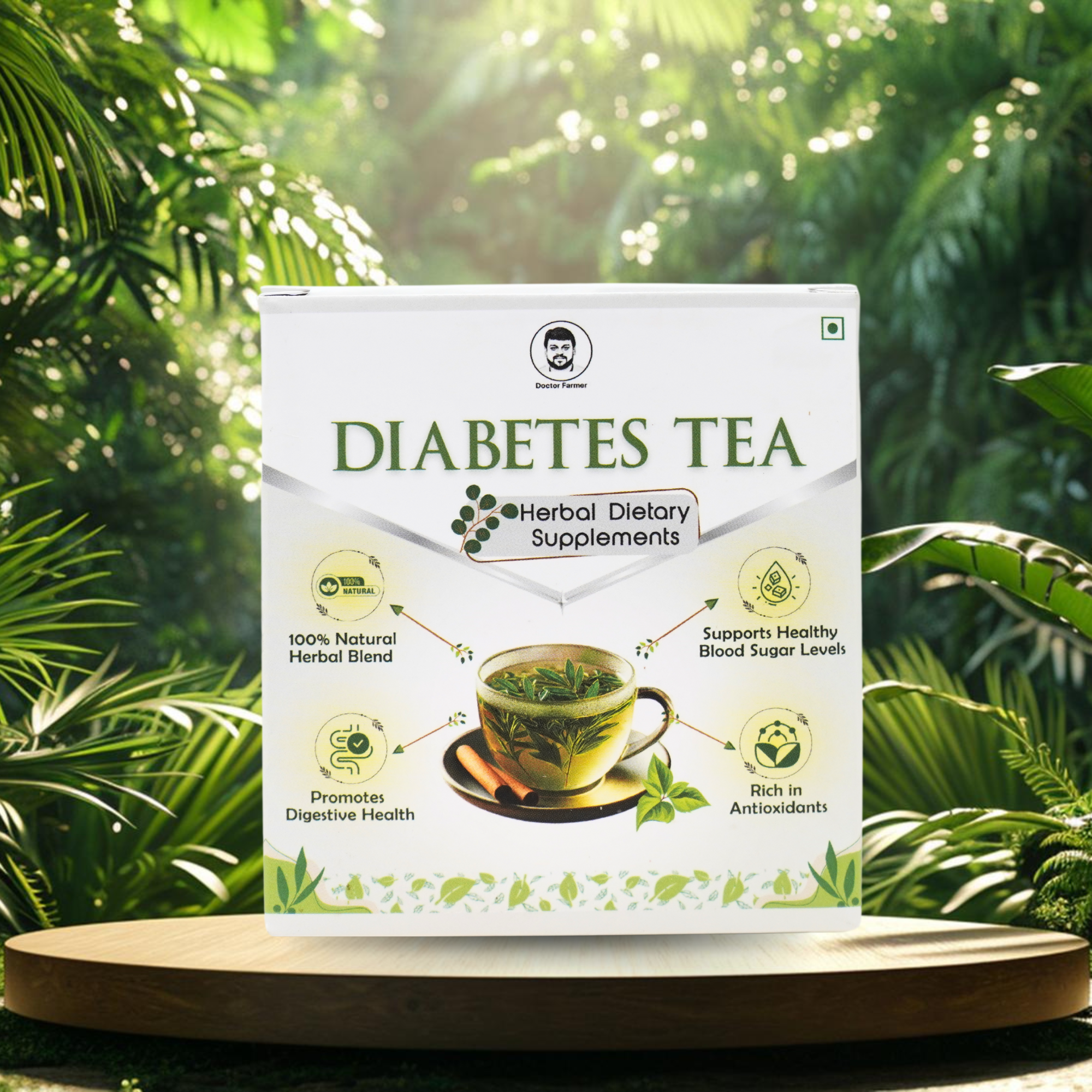 Doctor Farmer Diabetes Tea 1 Box (20 Tea Bags)