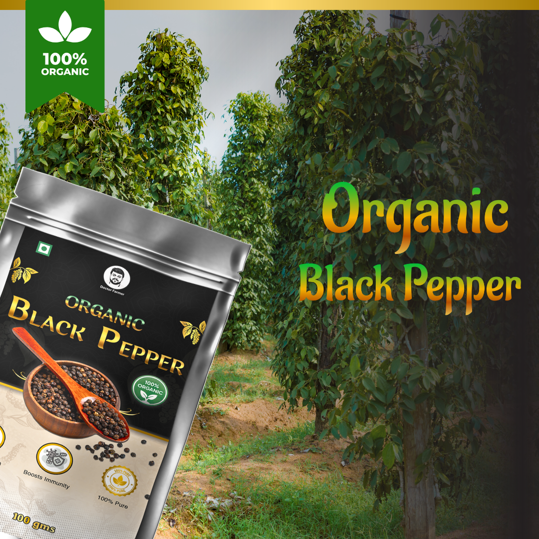 Organic Pepper, 100 gms