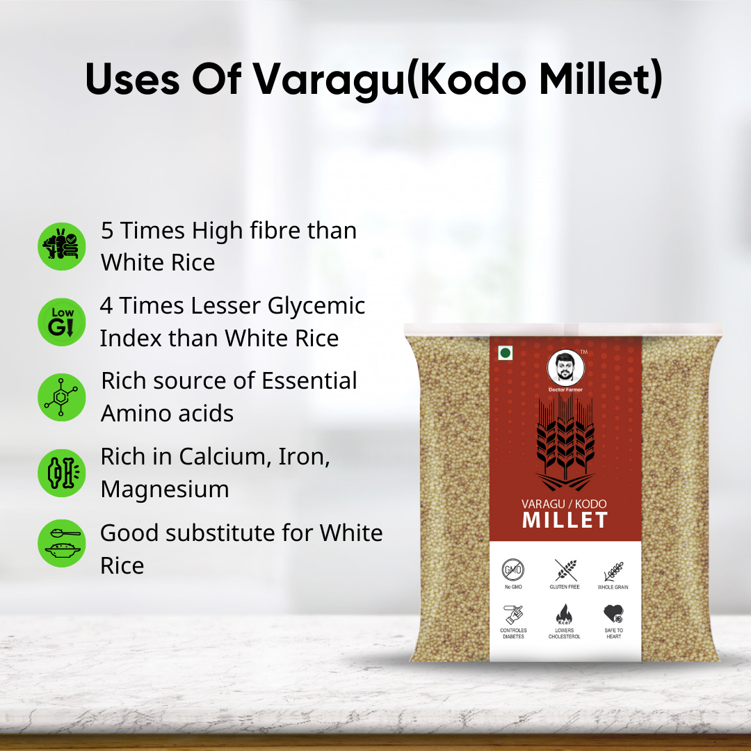 Doctor Farmer UnPolished Varagu Millet