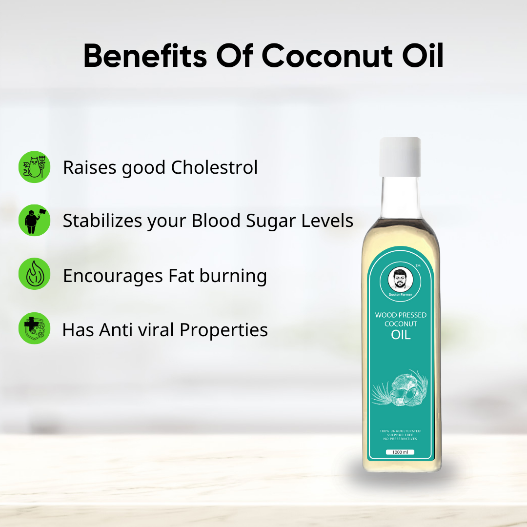 Doctor Farmer Wood Pressed Coconut Oil