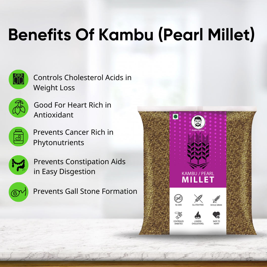 Doctor Farmer UnPolished Kambu Millet
