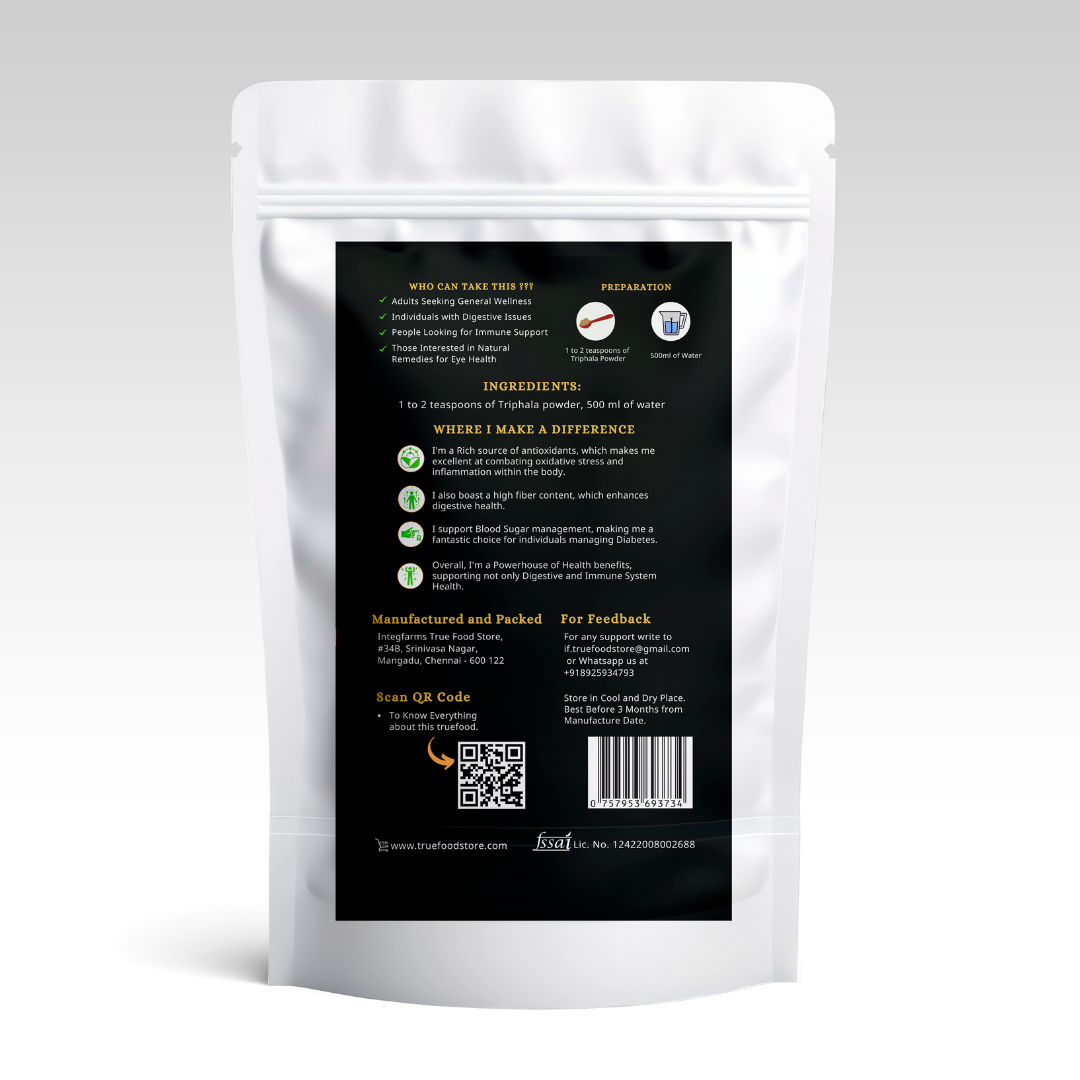 Doctor Farmer Triphala Powder, 250gms