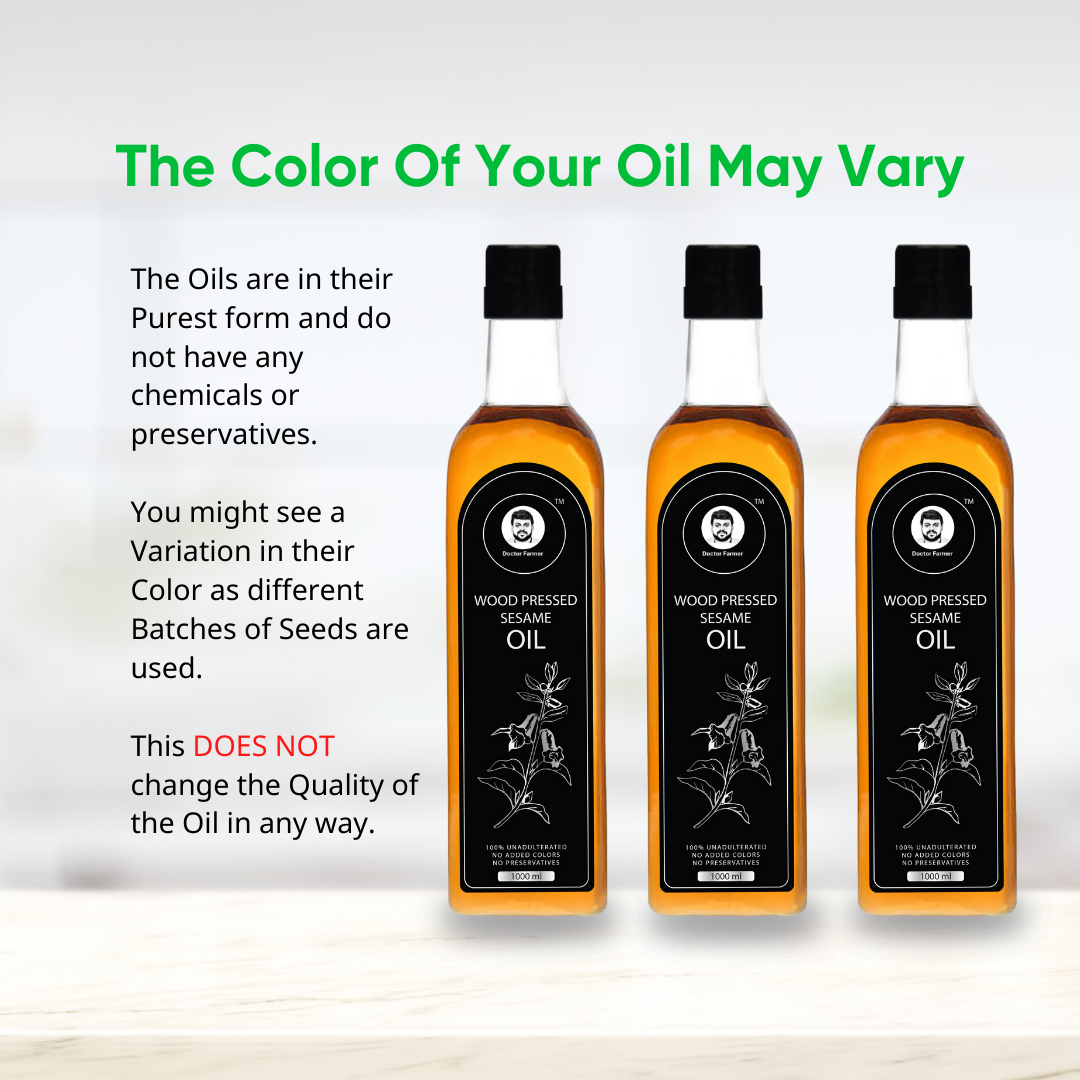 Doctor Farmer Wood Pressed Sesame Oil