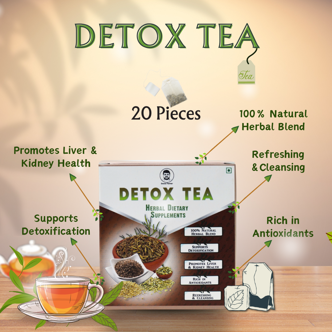 Doctor Farmer Detox Tea 1 Box (20 Tea Bags)