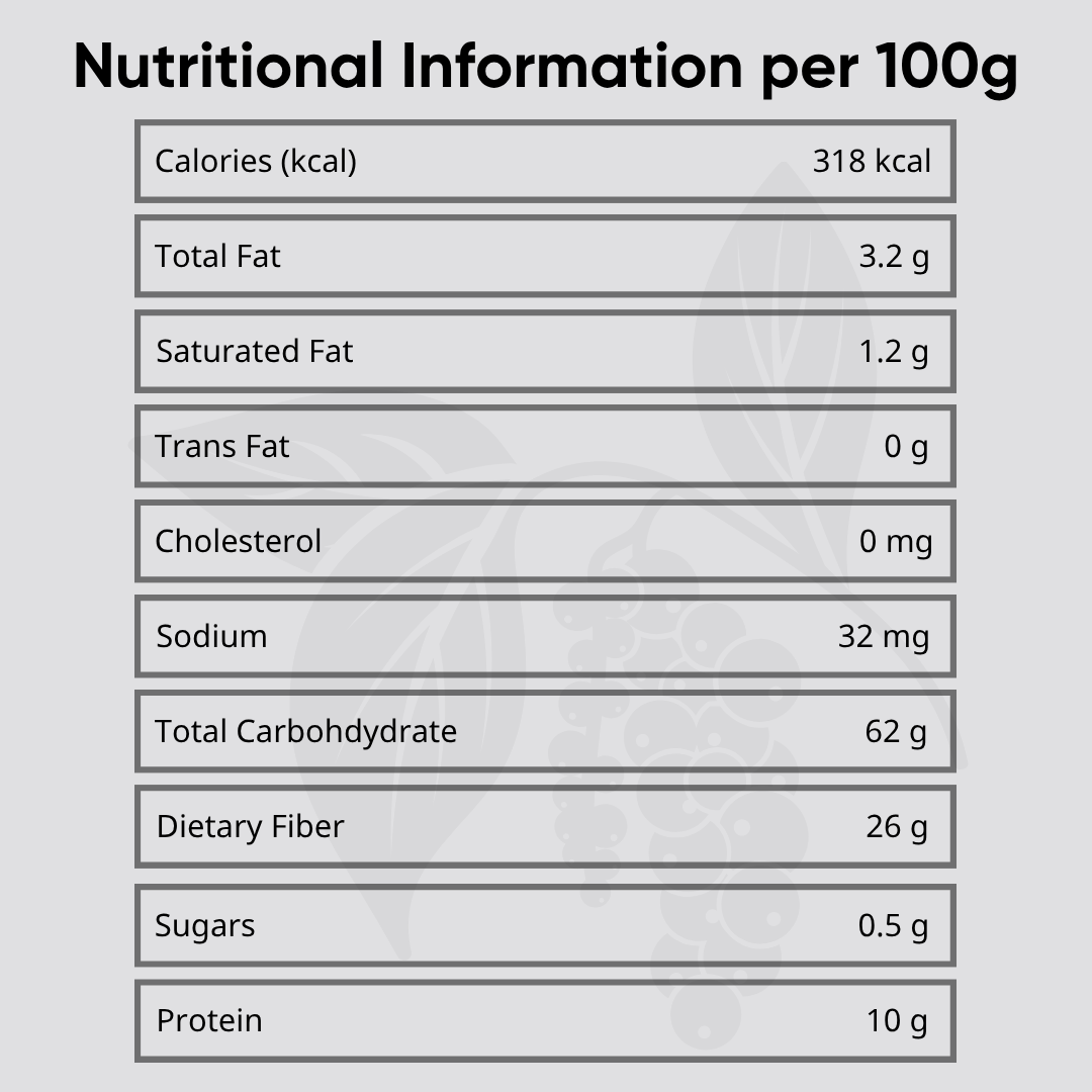 Organic Whole Black Pepper, 100 gms