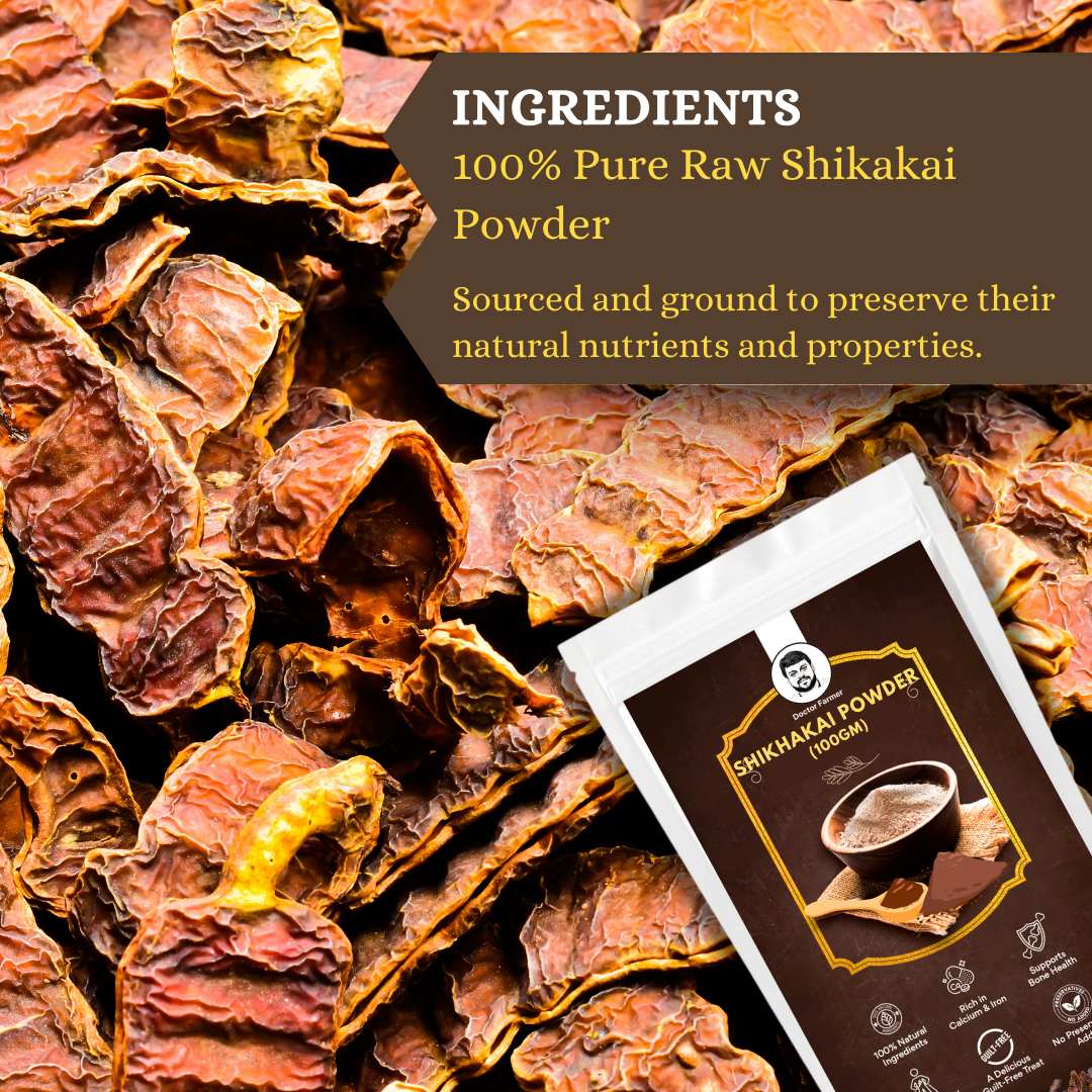 Doctor Farmer Shikhakai Powder, 100gms