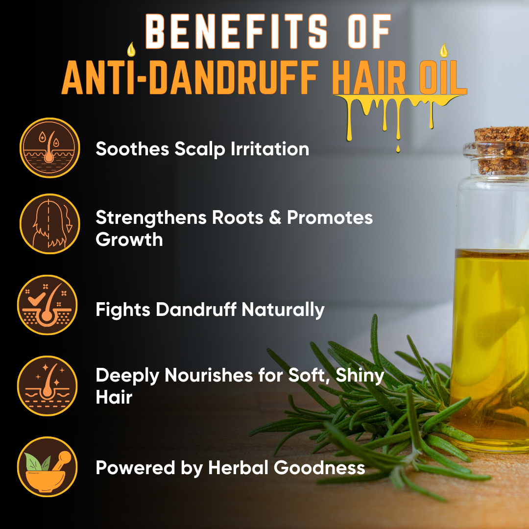 Doctor Farmer Anti-Dandruff Control Hair Oil, 100ml