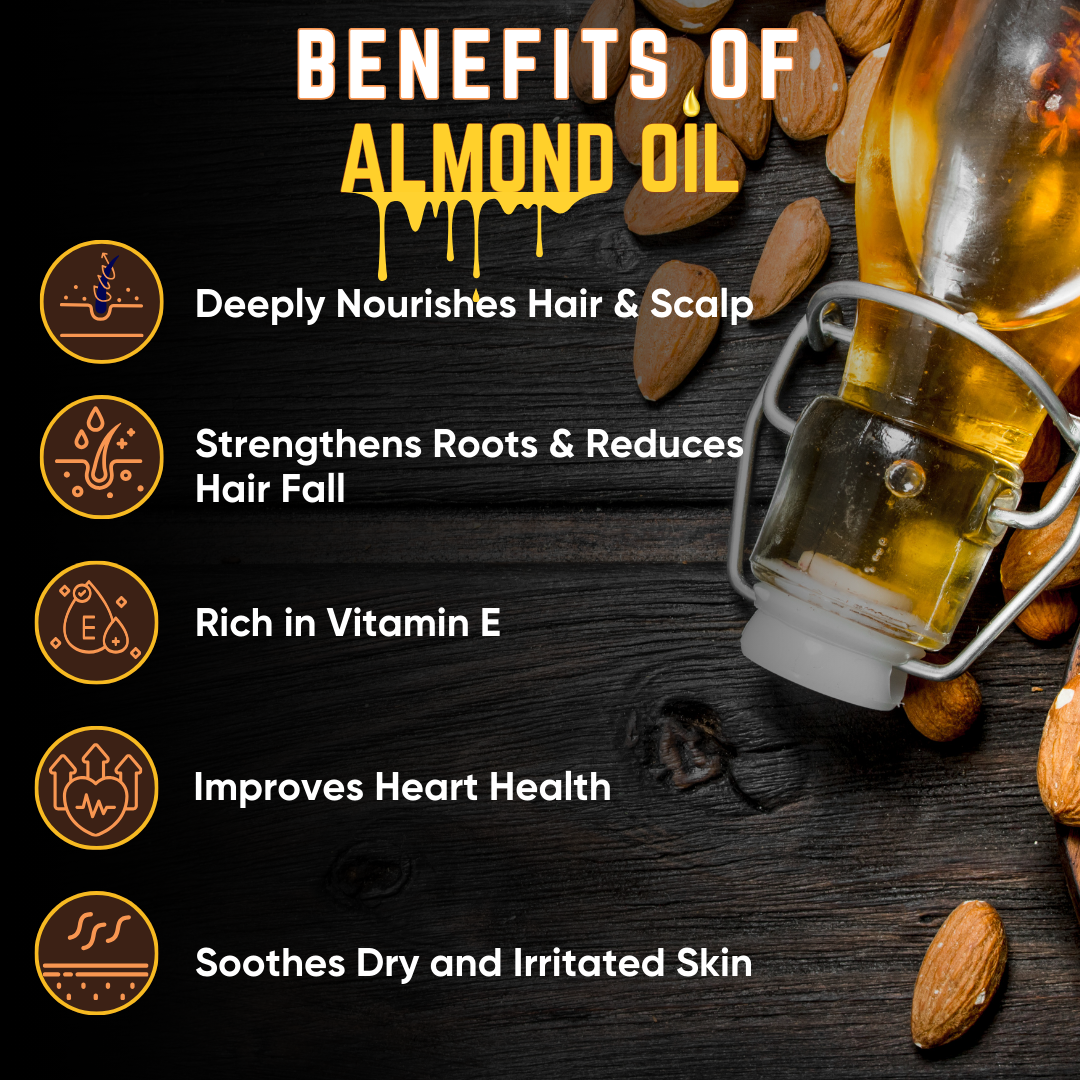 Doctor Farmer Almond with Coconut Hair Oil, 100ml