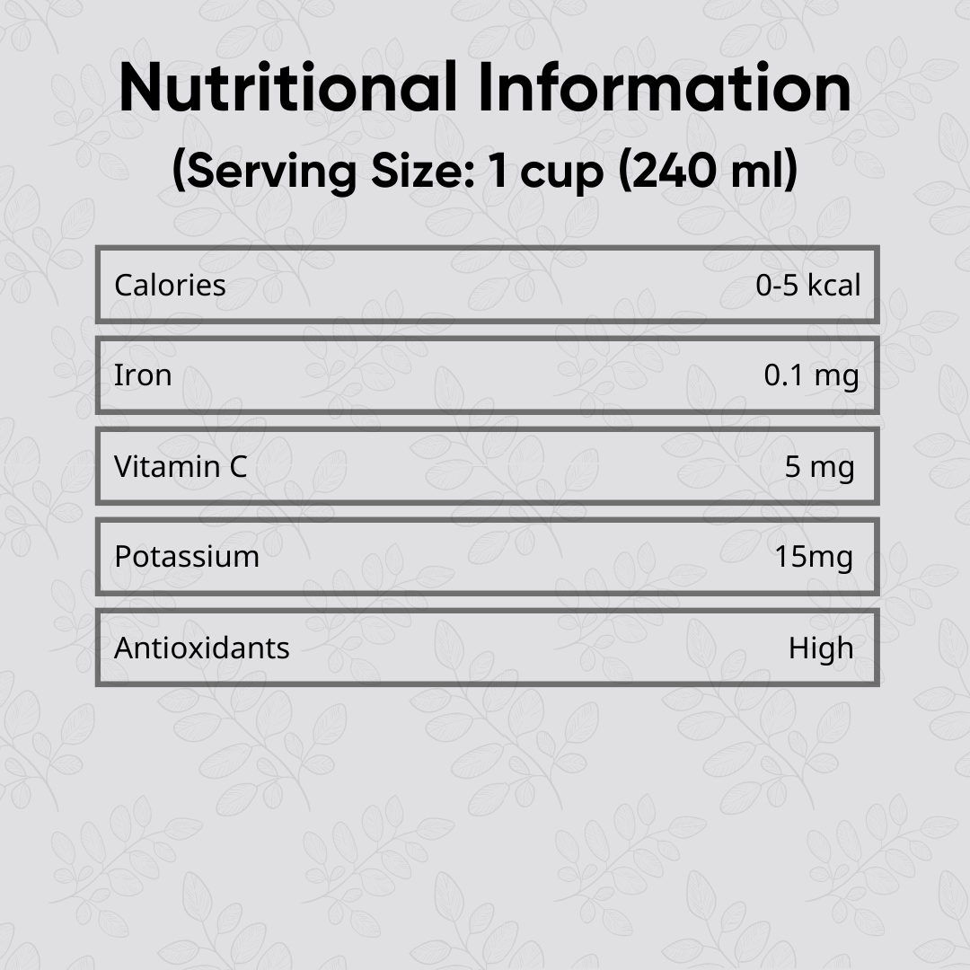 Doctor Farmer Moringa Hibiscus Tea 1 Box (20 Tea Bags)