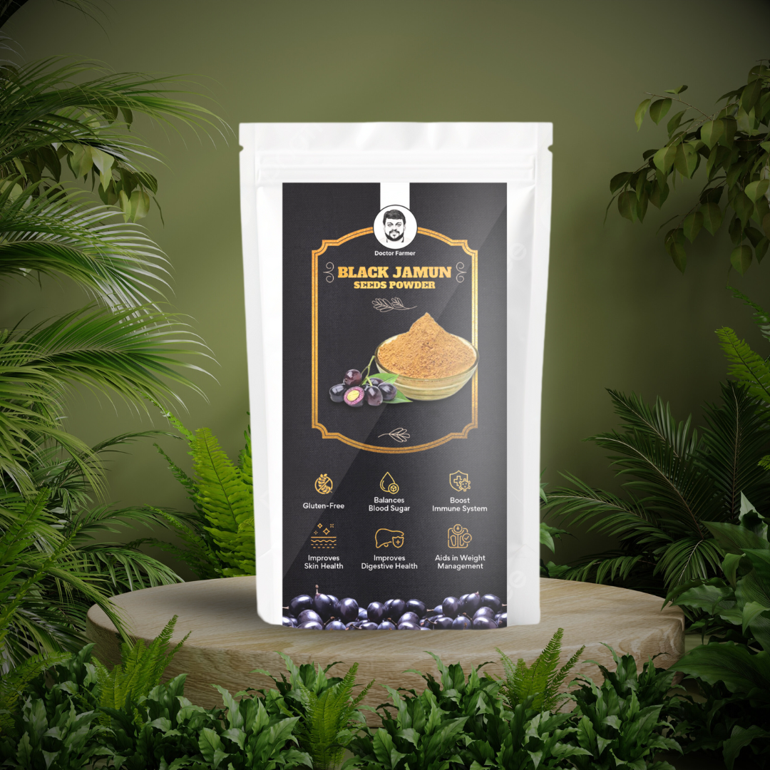 Doctor Farmer Black Jamun Seed Powder, 250gms