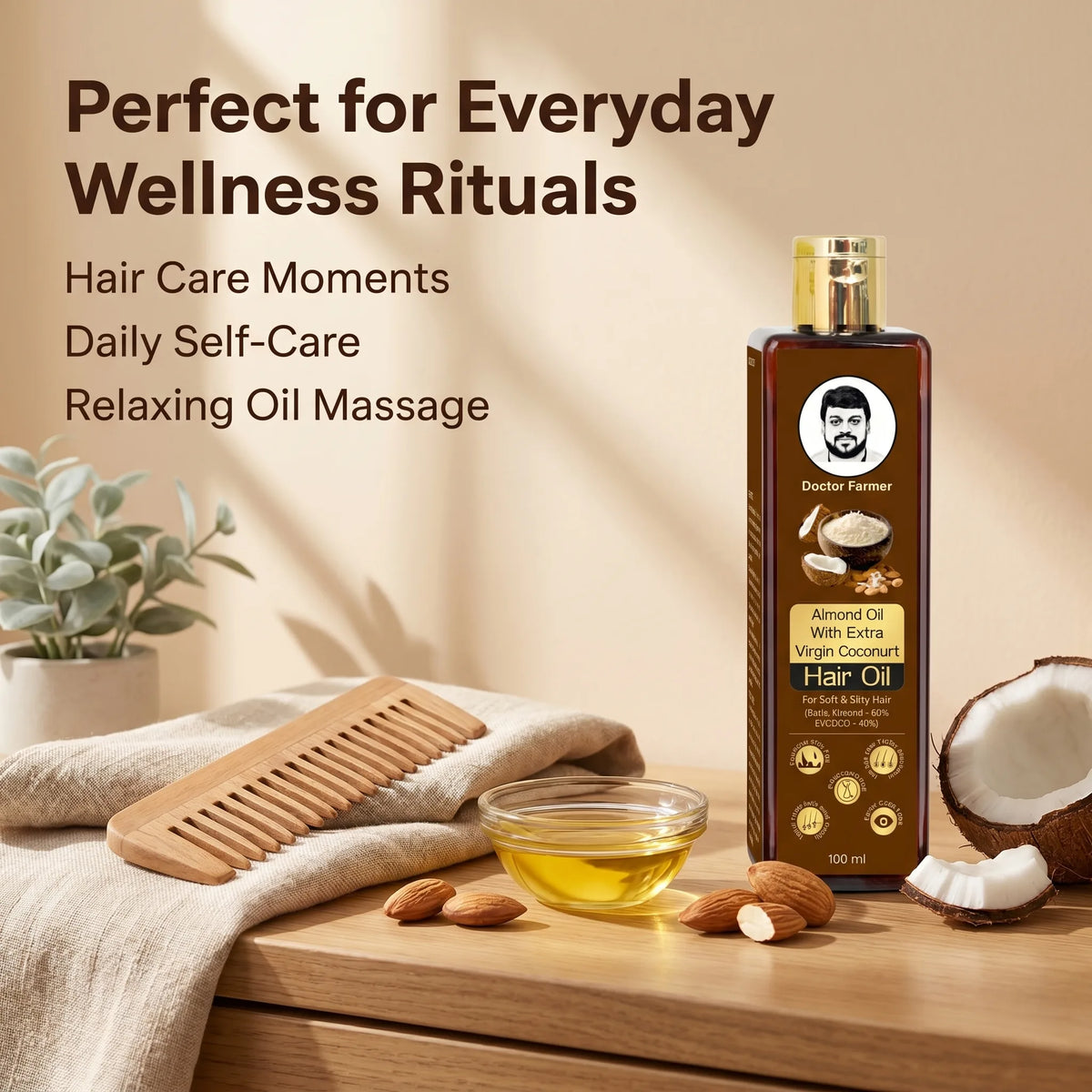 Doctor-Farmer-Almond-Oil-With-Extra-Virgin-Coconut-Hair-Oil-Serving-image