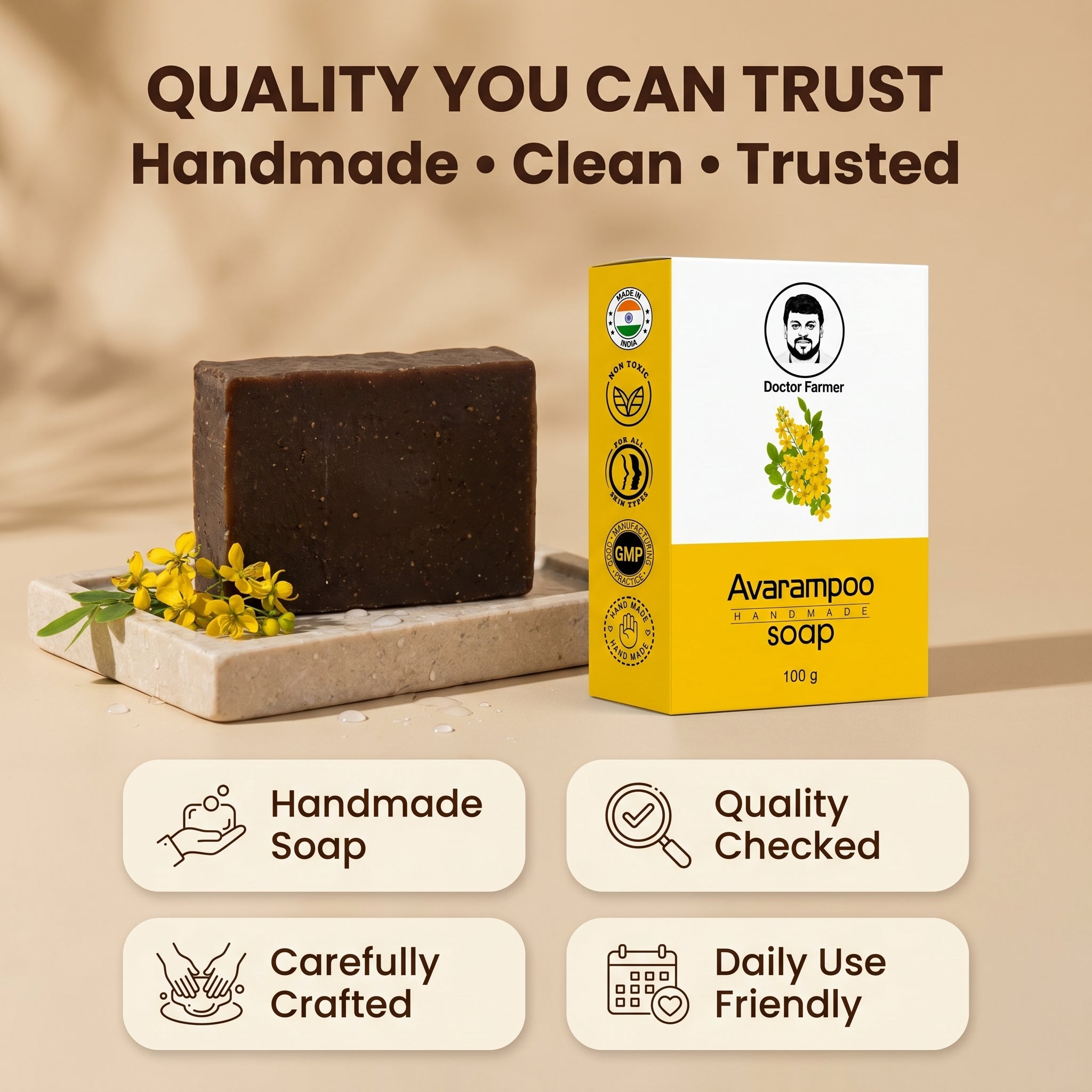 Doctor Farmer Avarampoo Soap