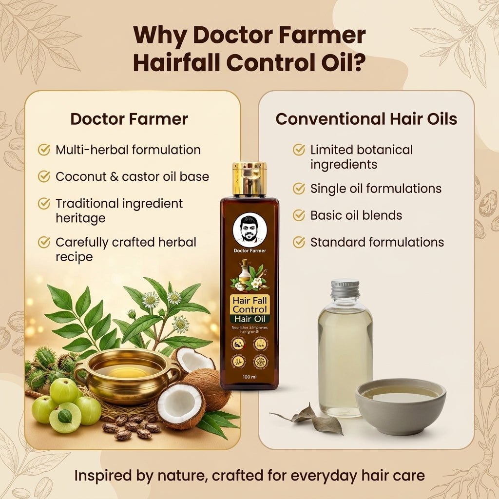 Doctor Farmer Hair Fall Control Hair Oil, 100ml
