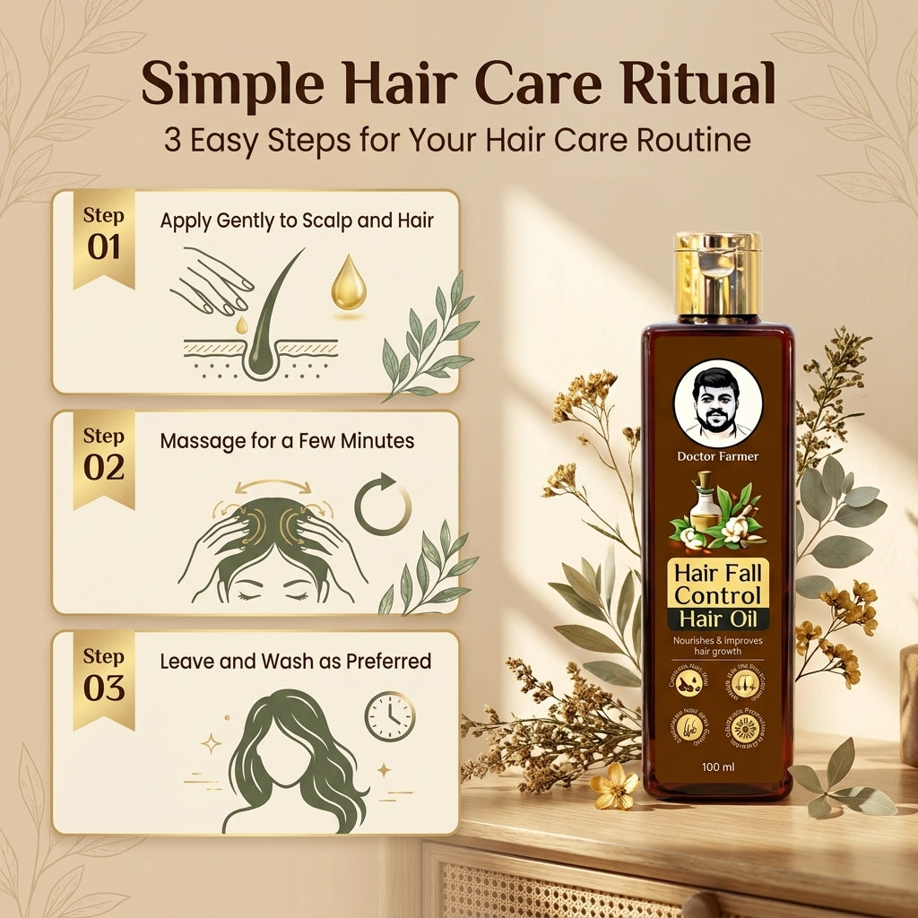 Doctor Farmer Hair Fall Control Hair Oil, 100ml