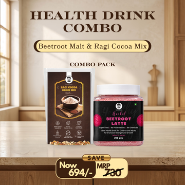 Doctor Farmer Beetroot Malt & Ragi Cocoa Mix Combo Pack