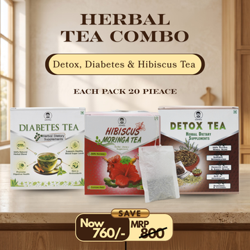 Doctor Farmer Detox, Diabetes and Hibiscus Tea Combo Pack