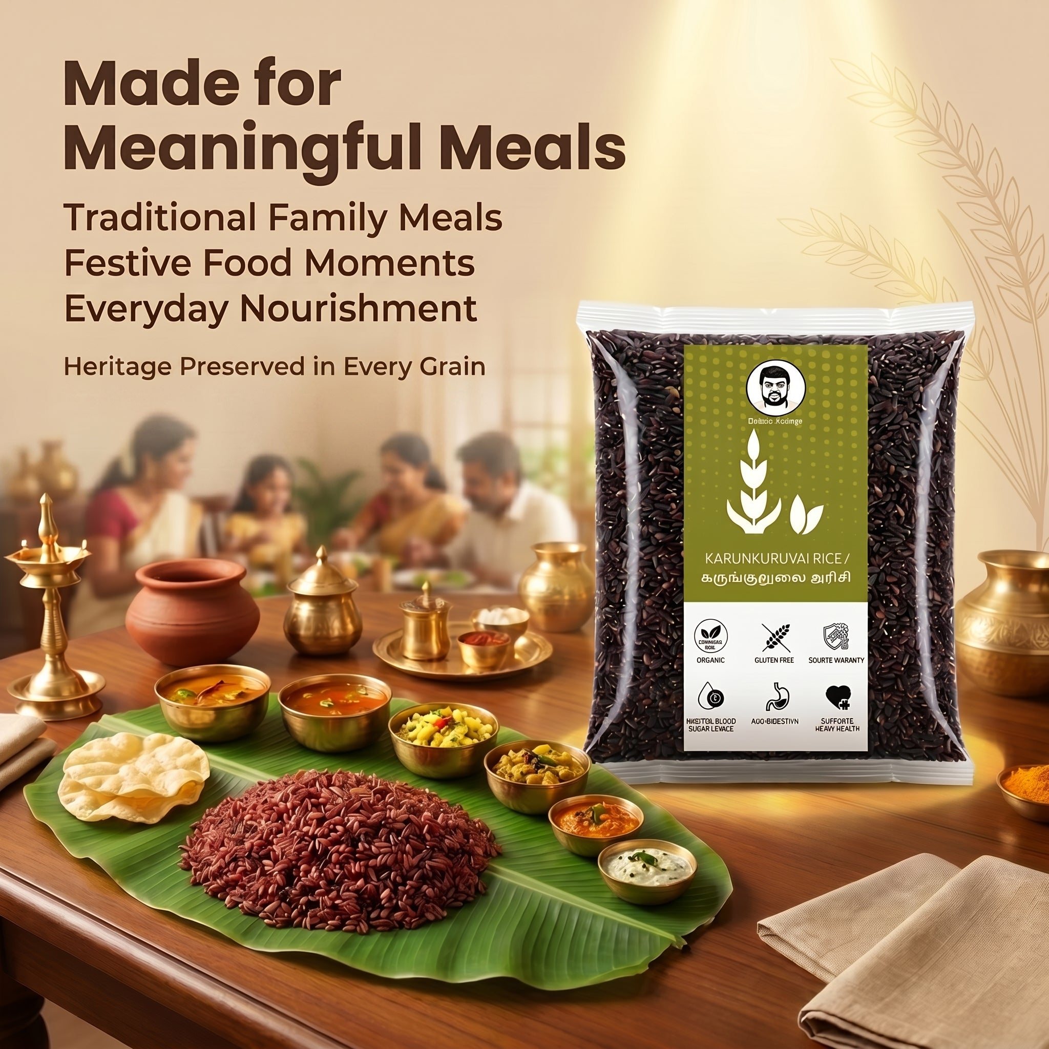 Doctor Farmer Traditional Karunkuravai Rice