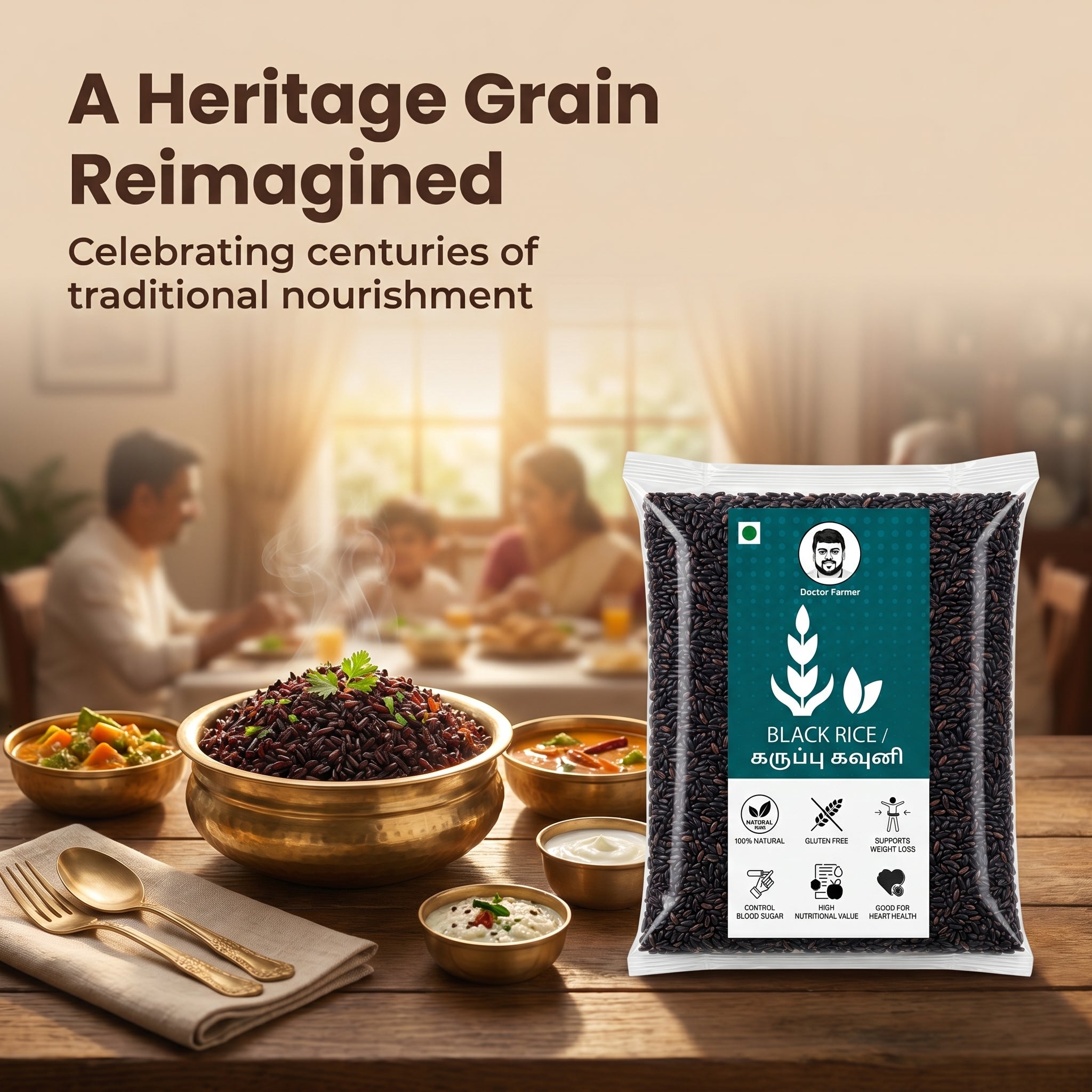 Doctor Farmer Traditional Black Rice