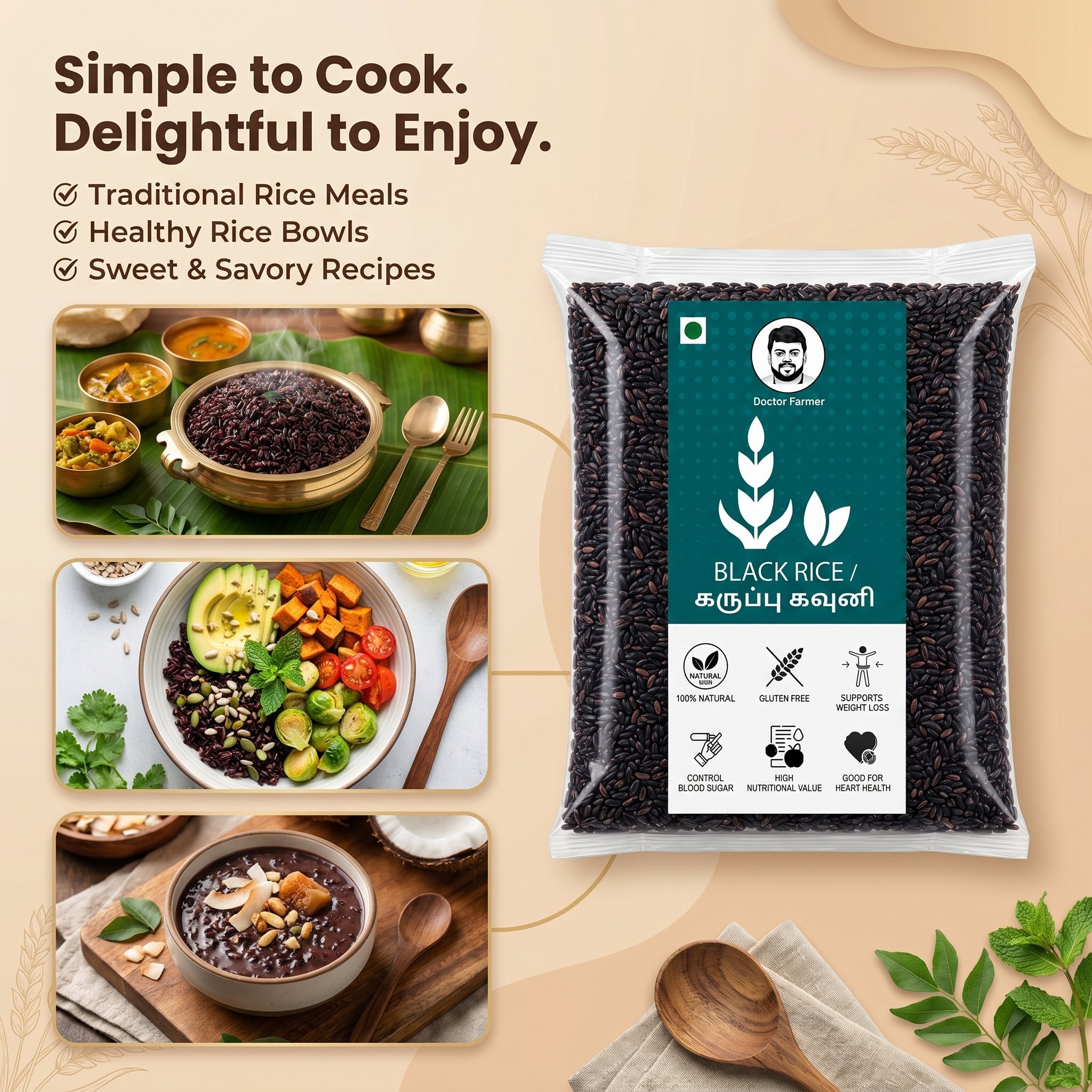 Doctor Farmer Traditional Black Rice