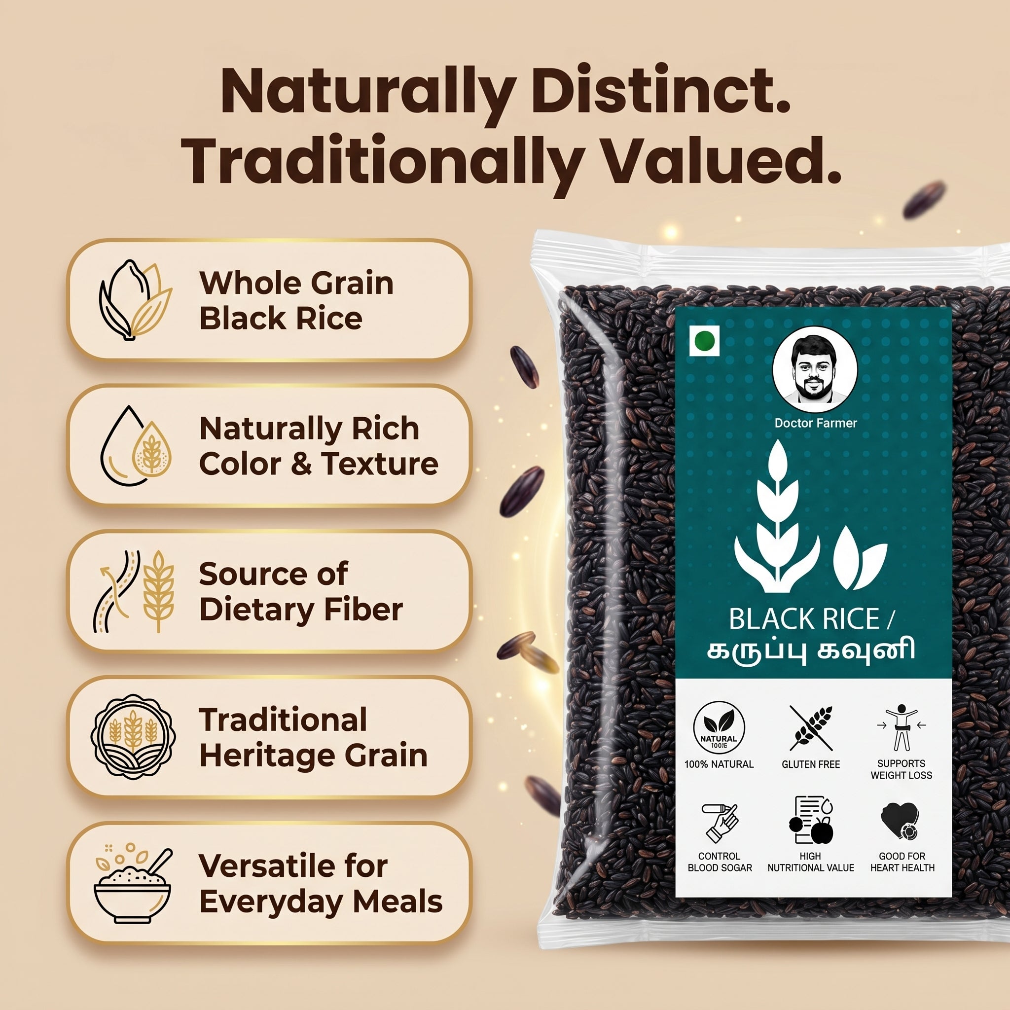 Doctor Farmer Traditional Black Rice