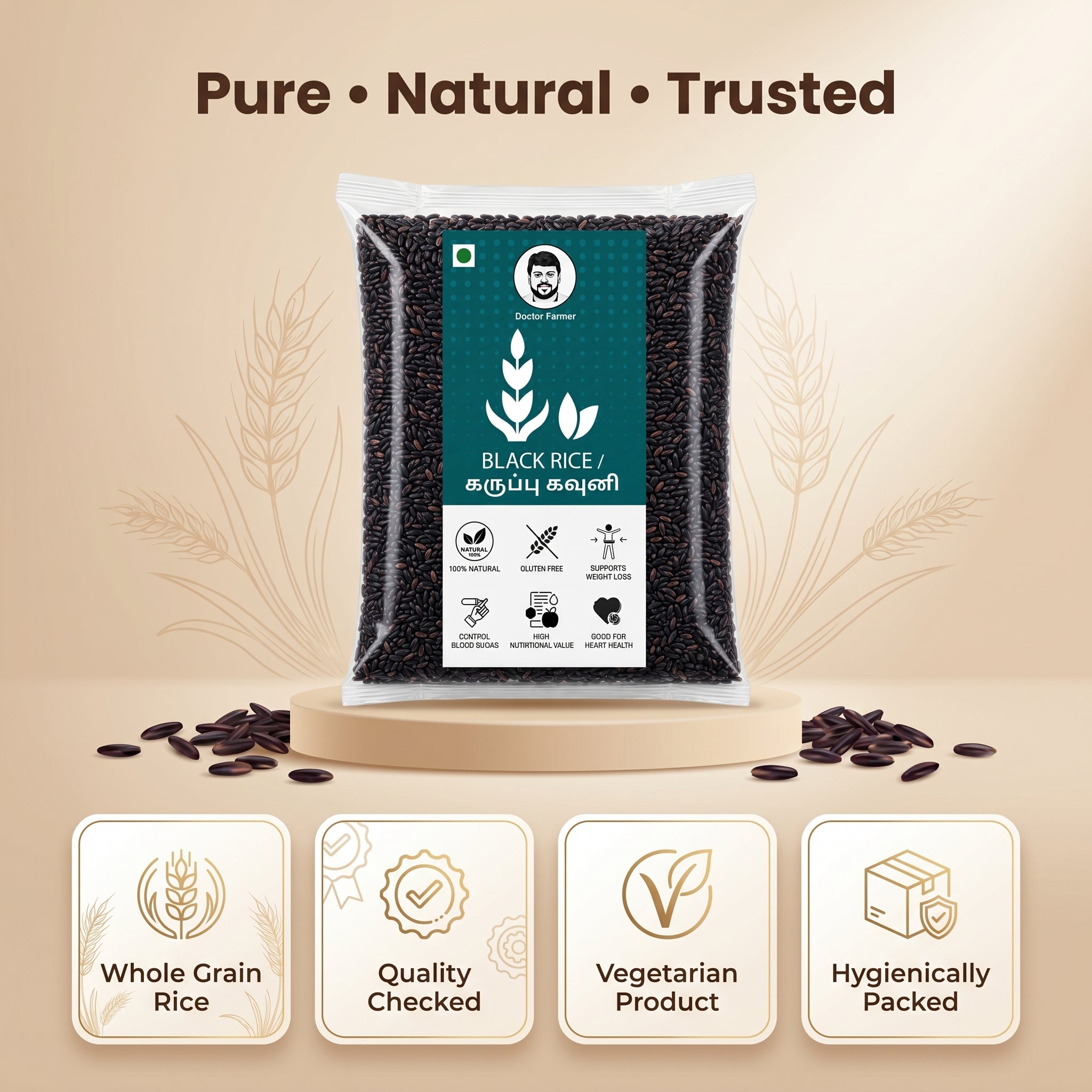 Doctor Farmer Traditional Black Rice