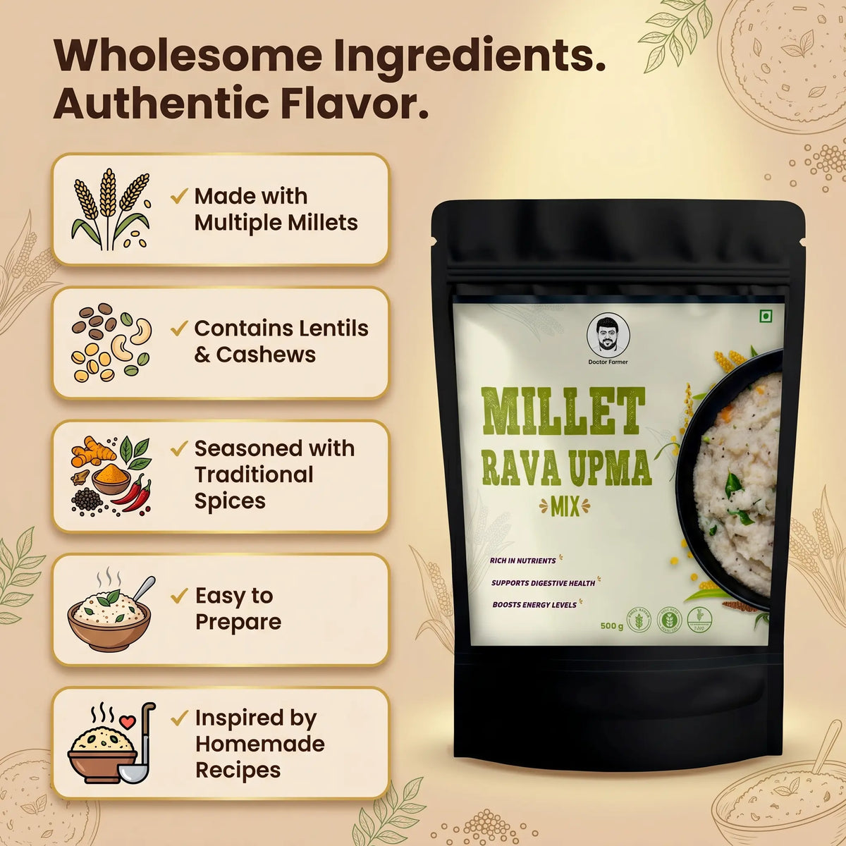Doctor-Farmer-Millet-Rava-Upma-Key-Benefits-Image