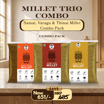 Doctor Farmer Samai, Varagu & Thinai Millet Combo Pack