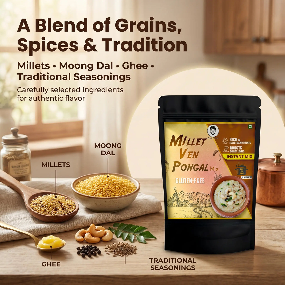 Doctor-Farmer-Millet-Ven-Pongal-Ingredients-Image
