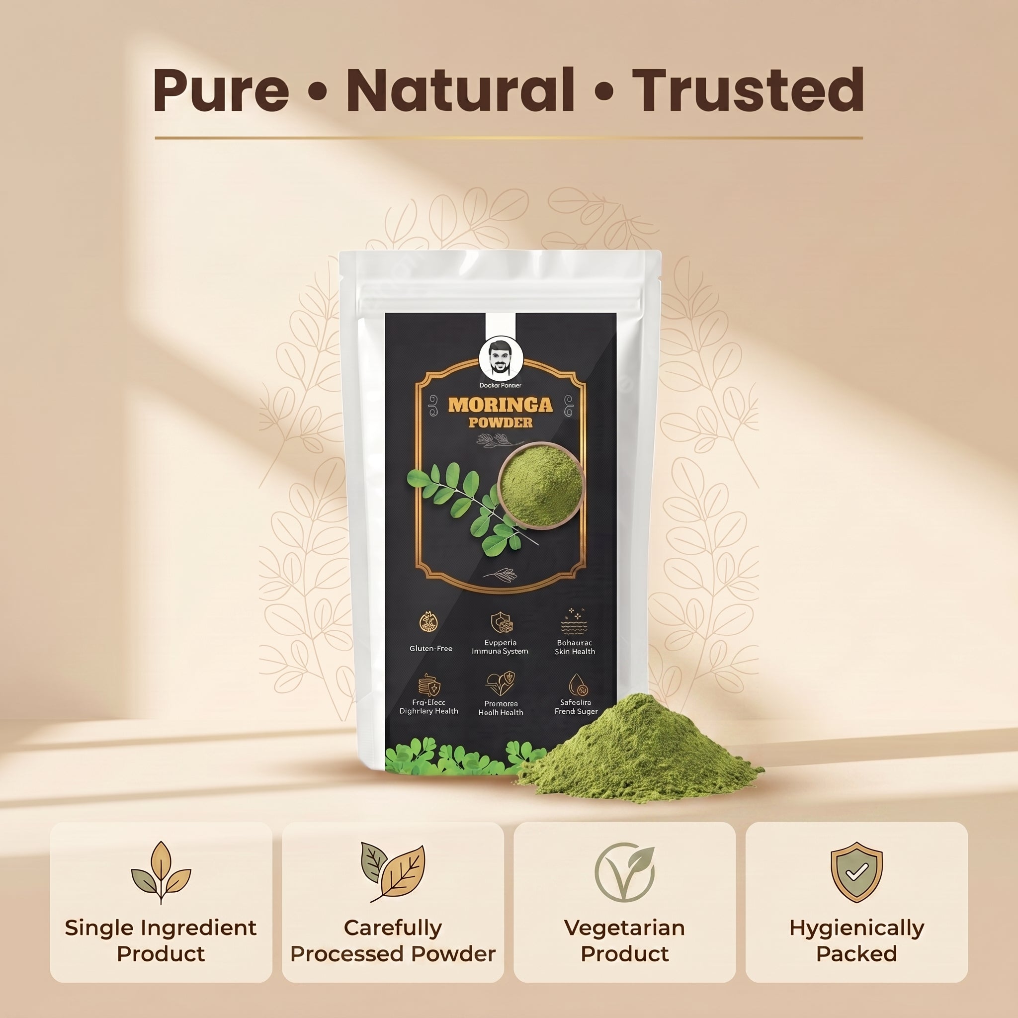 Doctor Farmer Moringa Powder, 250gms