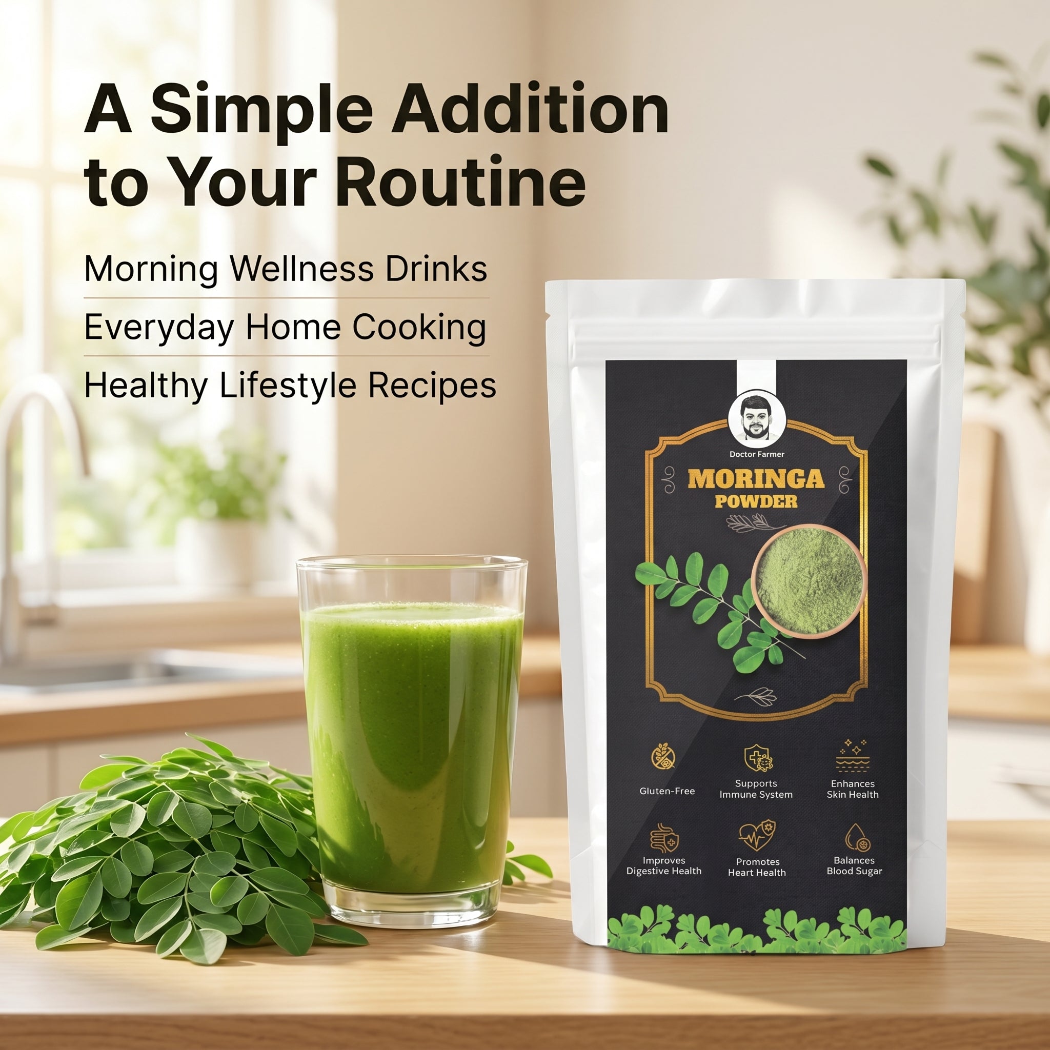Doctor Farmer Moringa Powder, 250gms