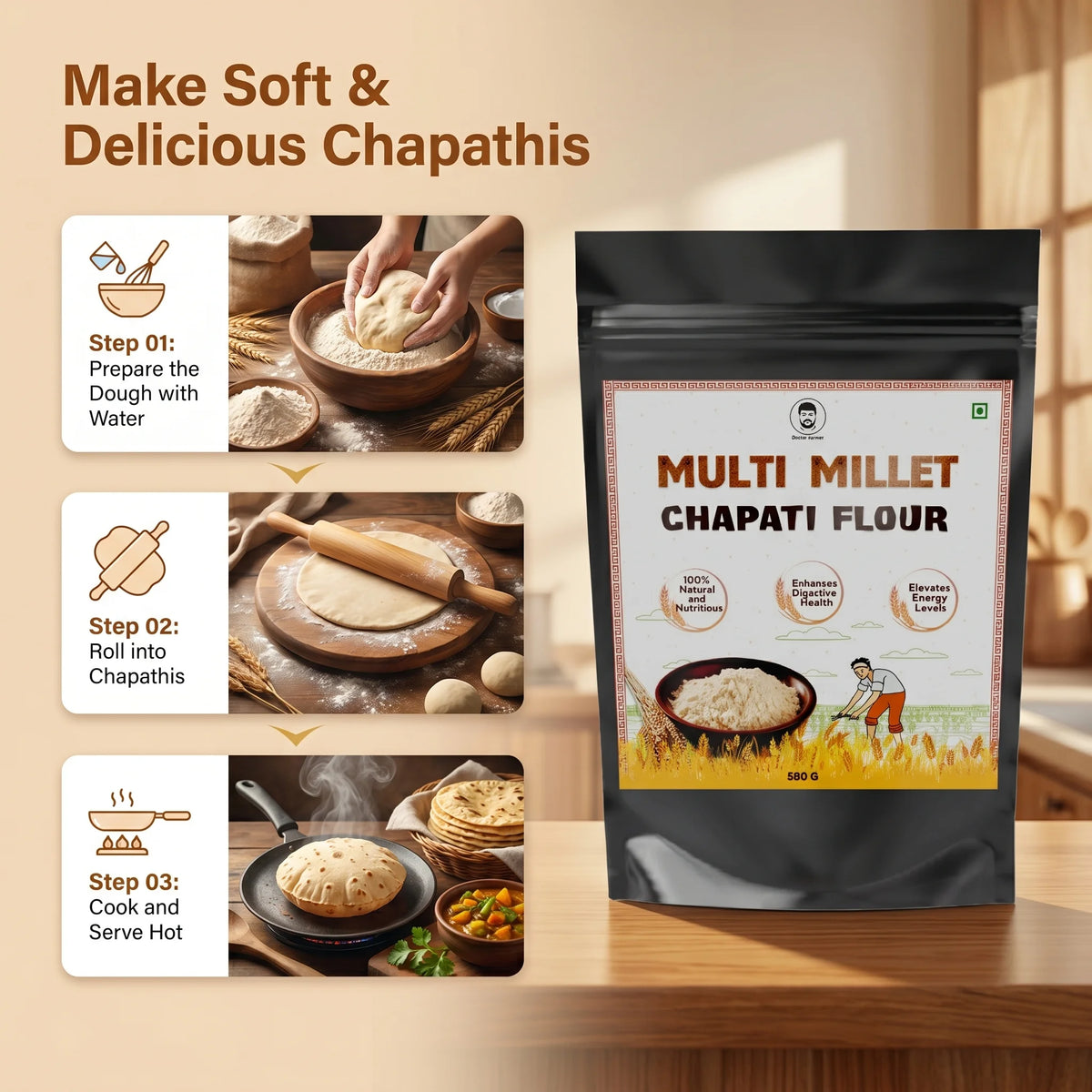 Doctor-Farmer-Multi-Millet-Chapathi-Flour-How-to-use-image