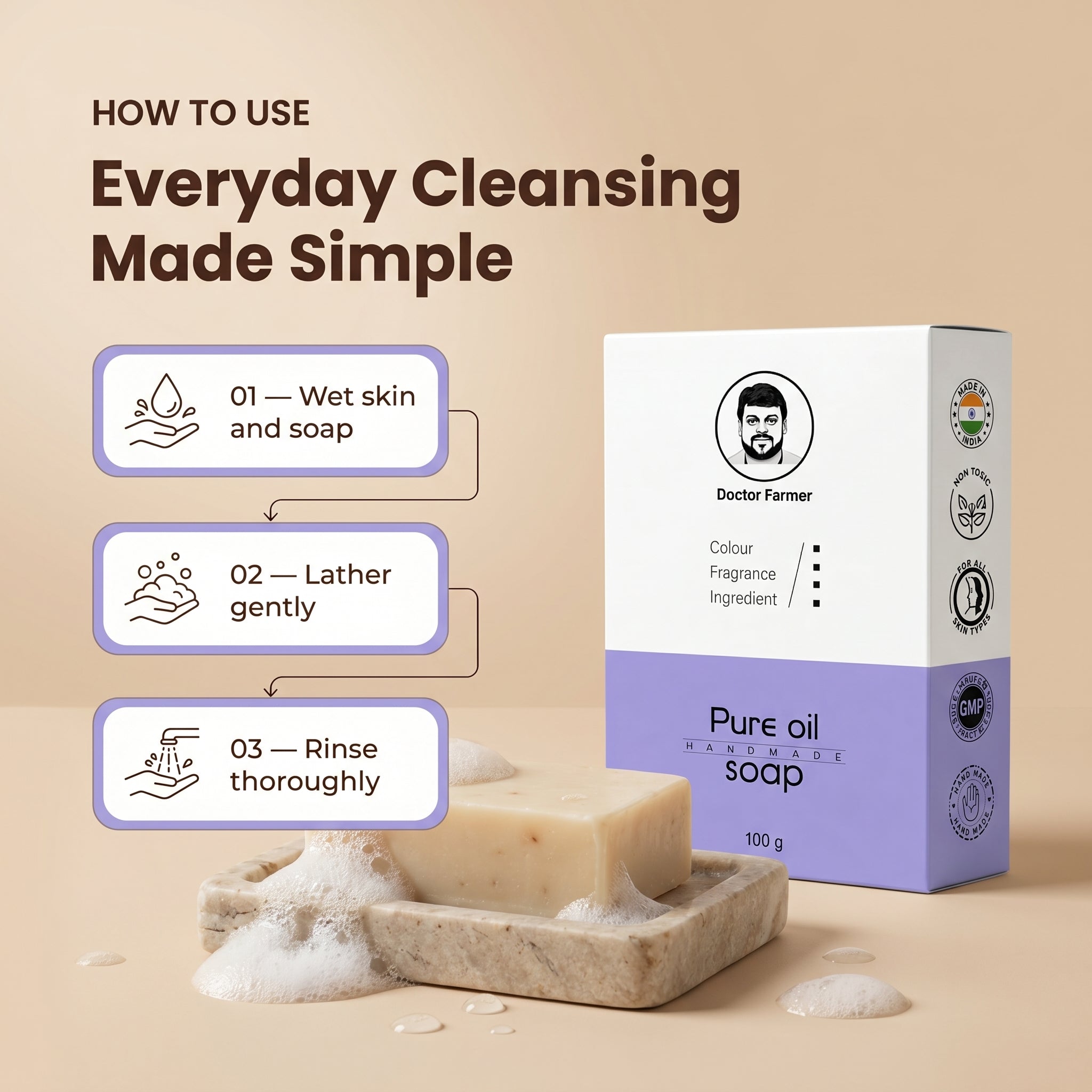 Doctor Farmer Pure Oil Soap