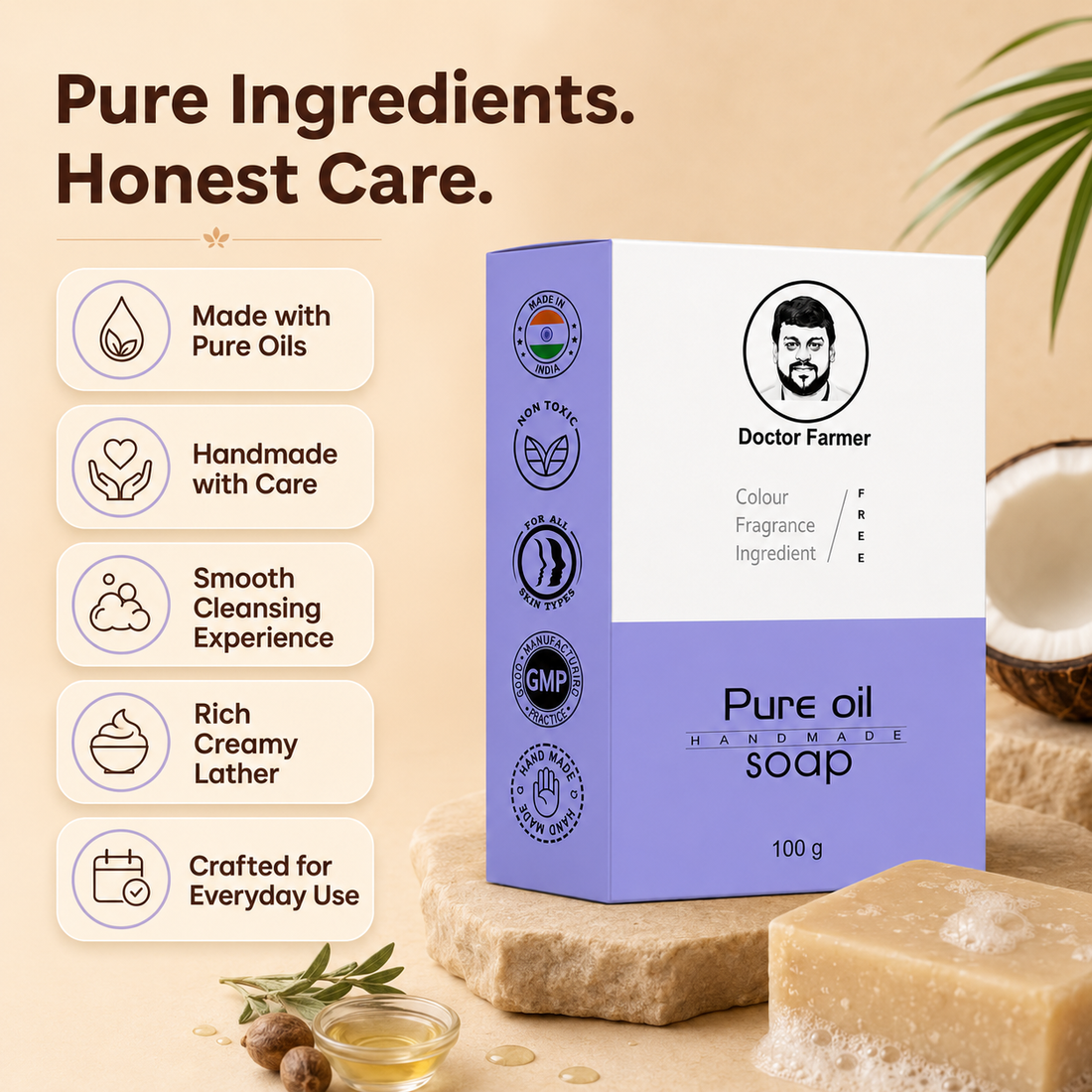 Doctor Farmer Pure Oil Soap