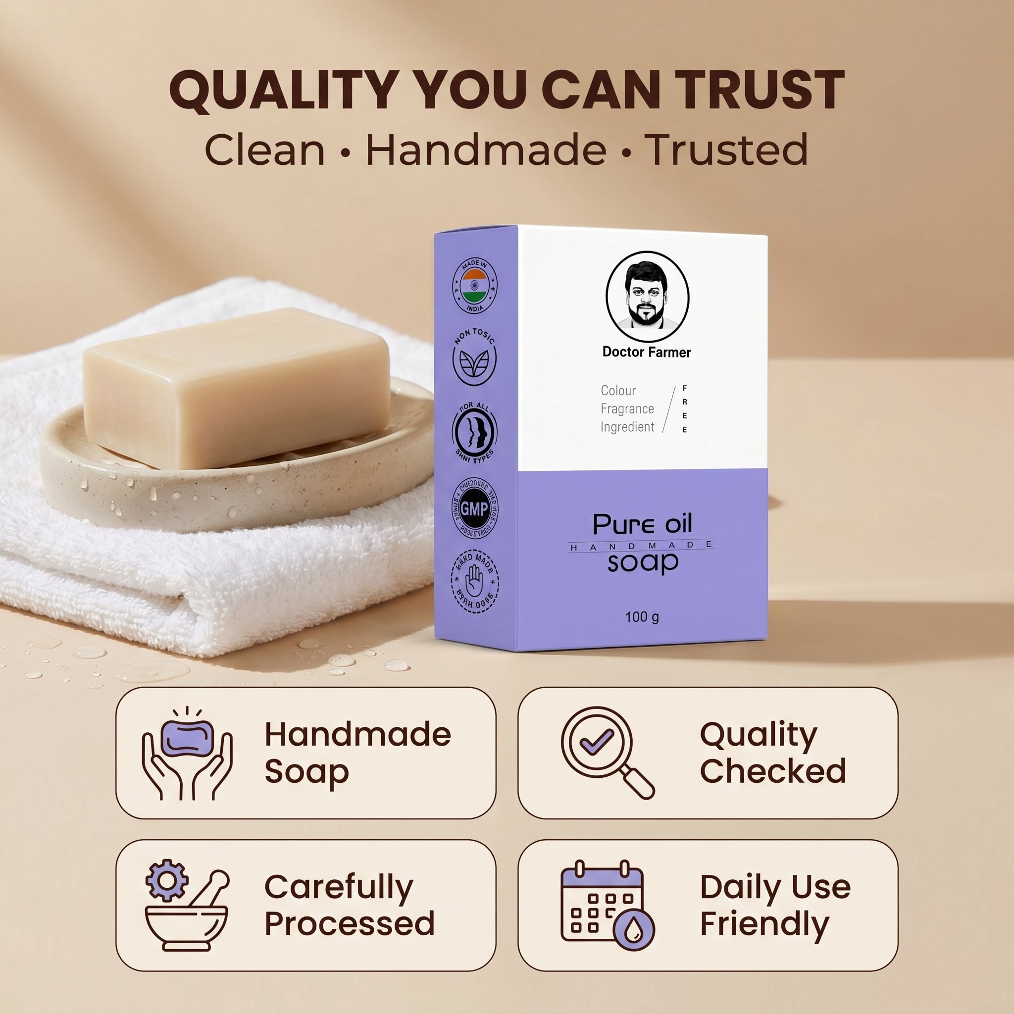 Doctor Farmer Pure Oil Soap