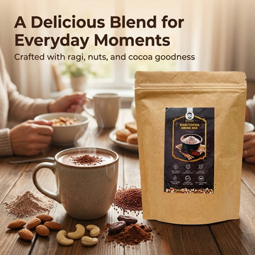 Doctor Farmer Ragi Cocoa Drink Mix, 250gms