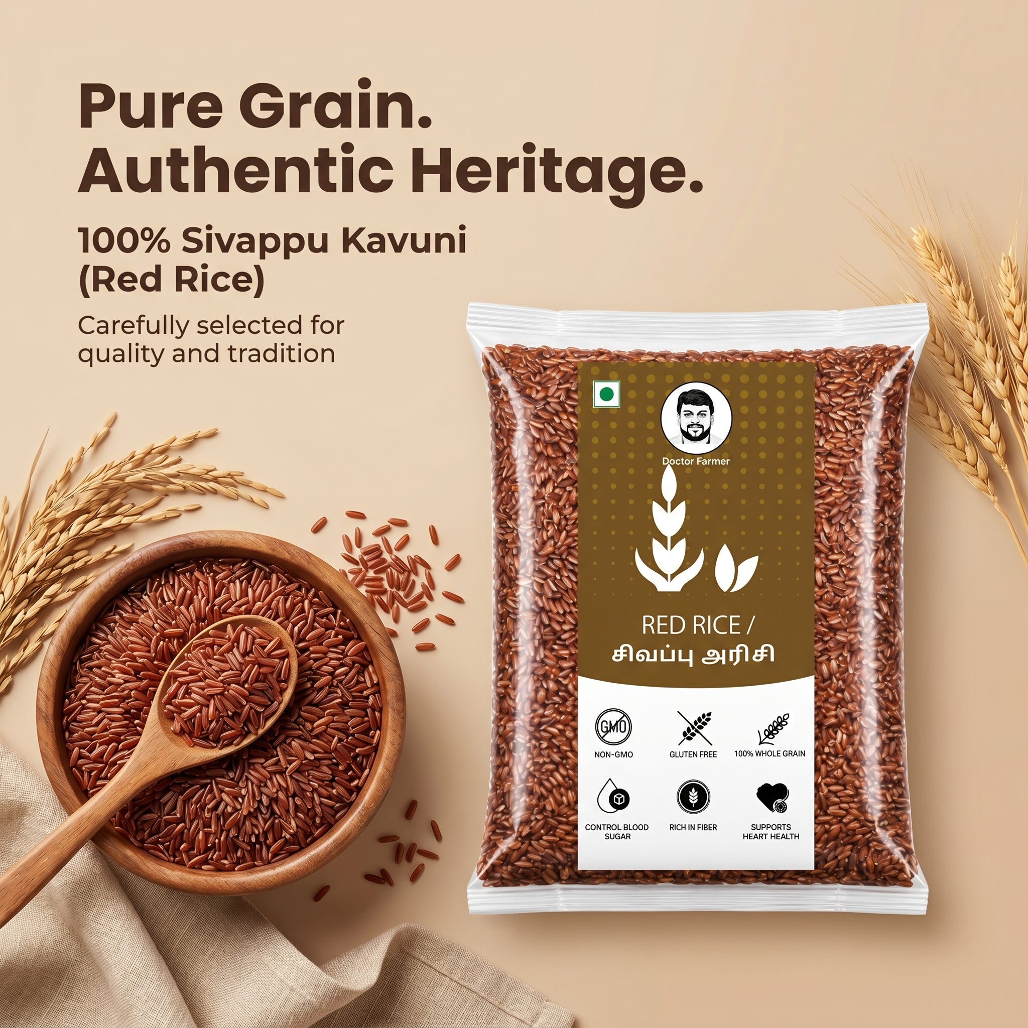 Doctor Farmer Traditional Red Rice