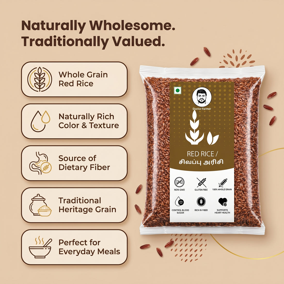 Doctor Farmer Traditional Red Rice