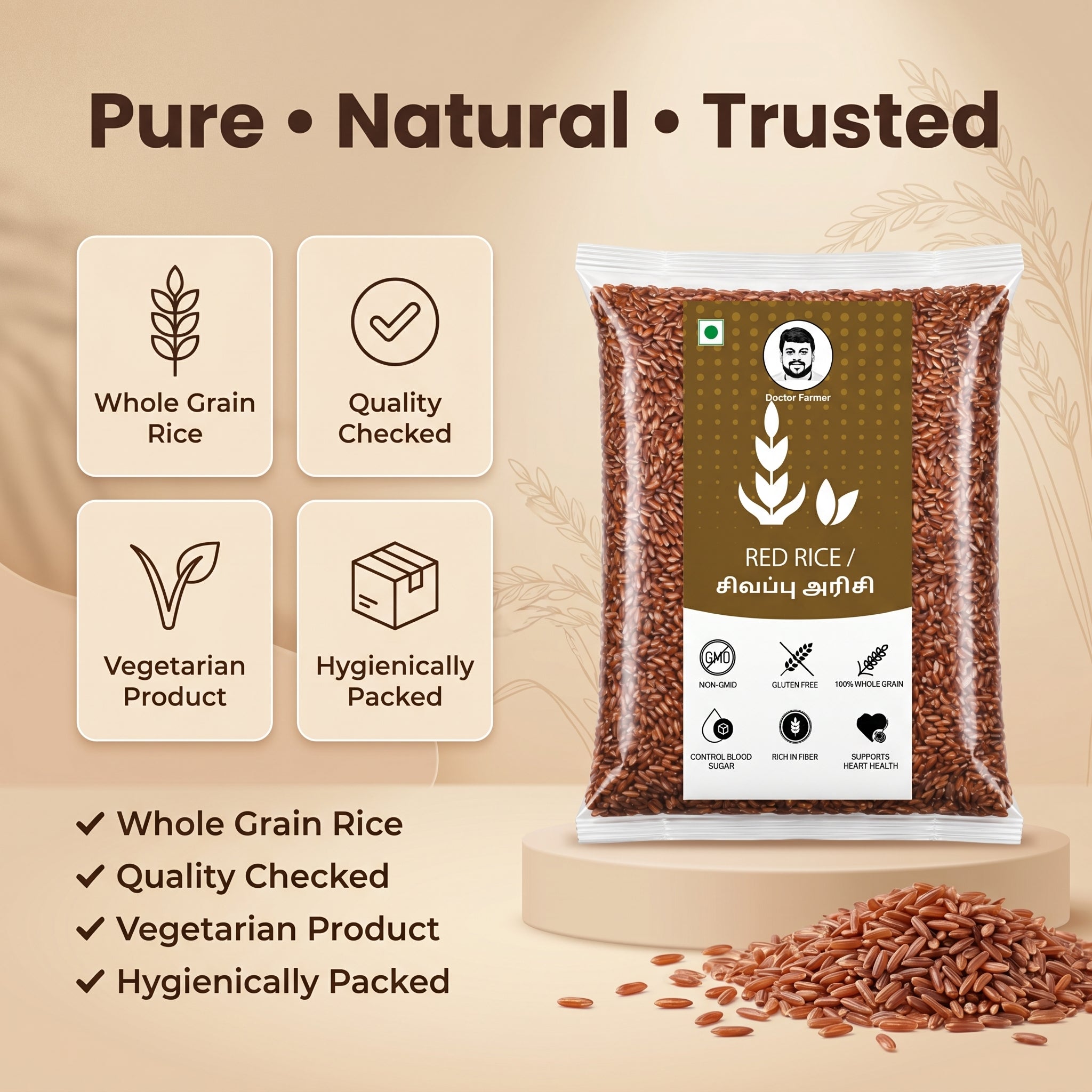 Doctor Farmer Traditional Red Rice