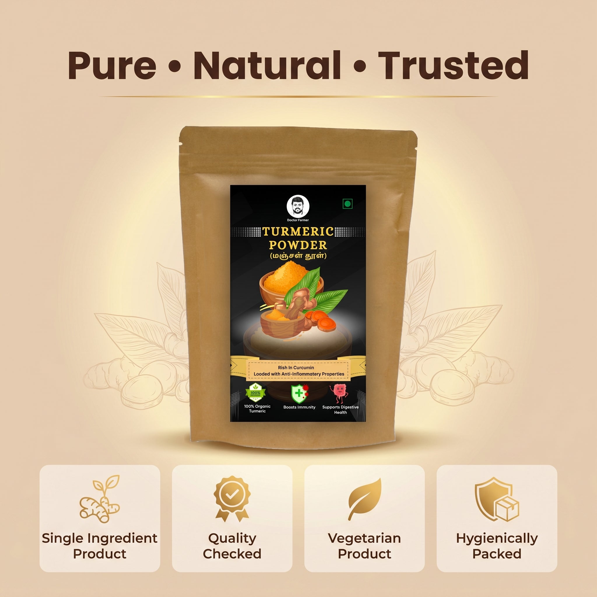 Turmeric Powder, 250gms