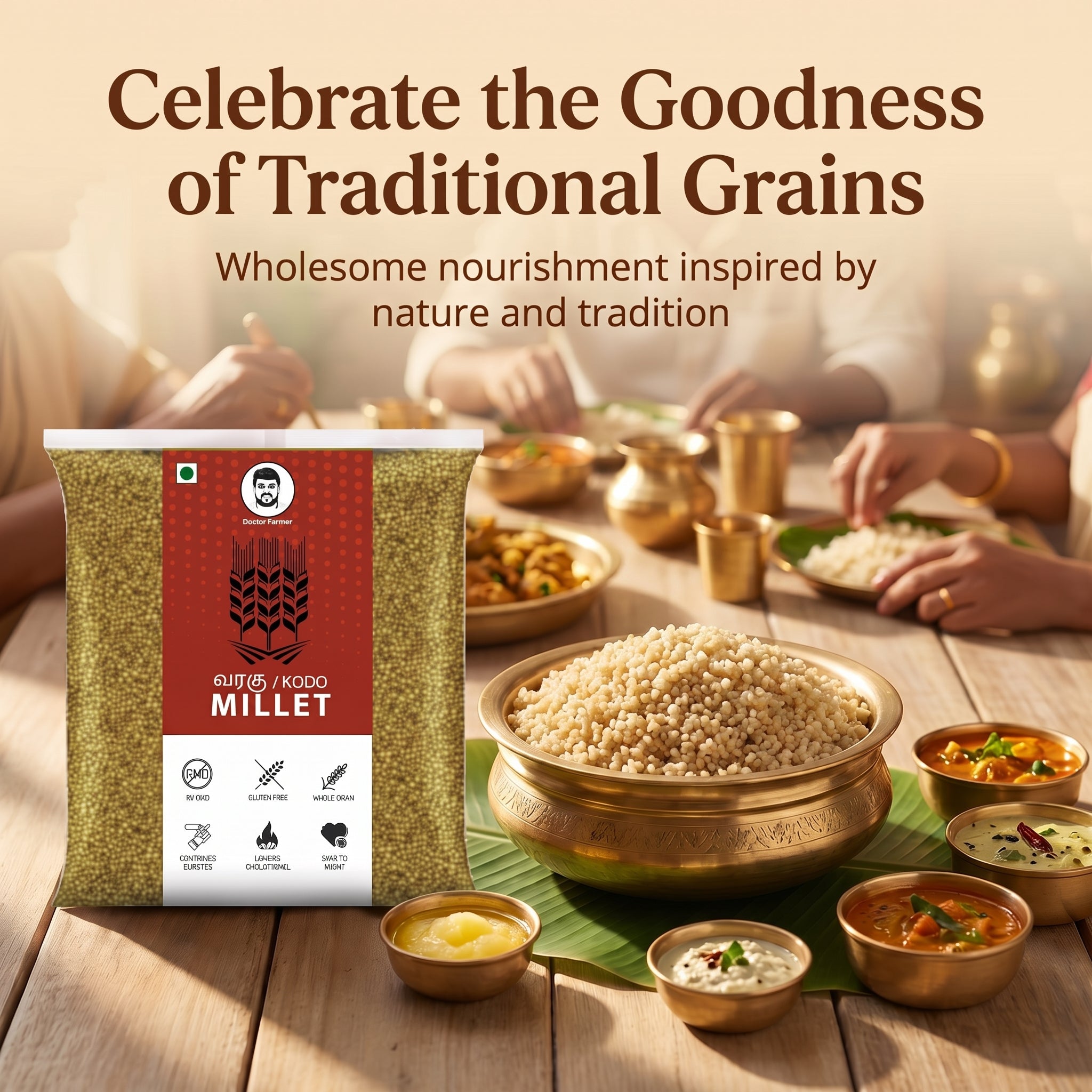 Doctor Farmer UnPolished Varagu Millet