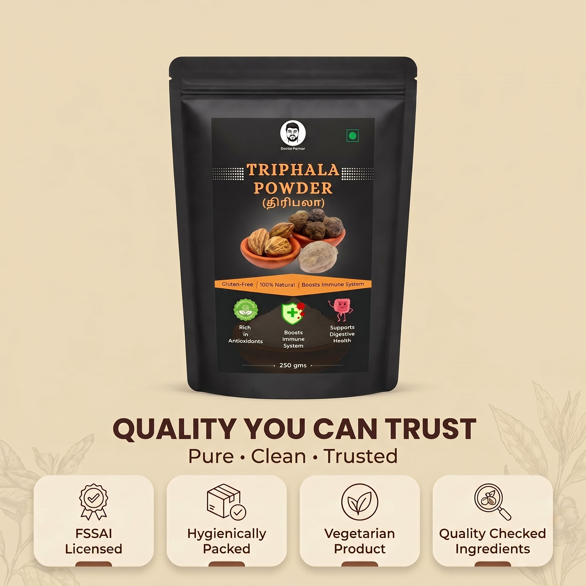 Doctor Farmer Triphala Powder, 250gms