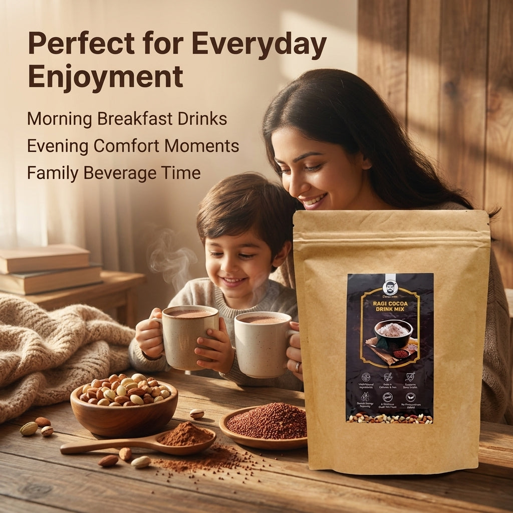 Doctor Farmer Ragi Cocoa Drink Mix, 250gms