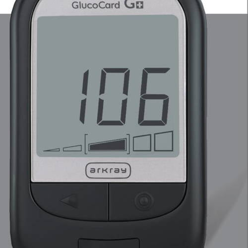 GlucoCard G+ Blood Gluco Meter with Free 10 Strips