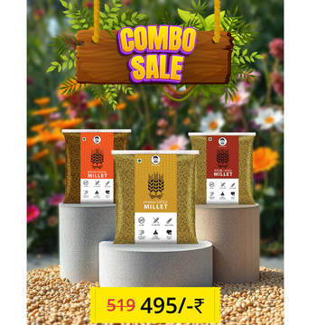 Doctor Farmer Samai, Varagu & Thinai Millet Combo Pack